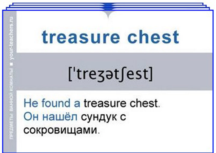 Карточка со словом и транскрипцией